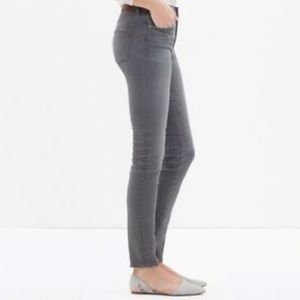 Madewell | Skinny Skinny Gray Jeans
